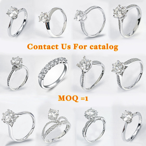 Anillos de Boda de Oro Au750 de 18K con Zafiro Natural Sólido de 10K 14K 18K Elegantes para Fiesta de Compromiso o Regalo - Product Image 6