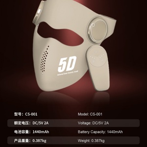 Masque facial professionnel 5D en silicone pour thérapie laser, anti-rides et rajeunissement, équipement de beauté, soin de la peau - Product Image 6