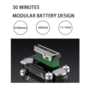 Wifi Fpv Quadcopter con Hd 4K cámara de gran angular plegable altitud profesional Rc sin escobillas del Motor drone 4K - Product Image 5