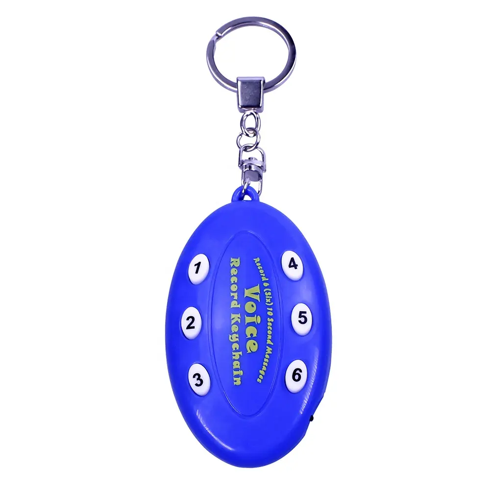 Multiple Buttons Voice Recordable Talking Keychain Promotion gift