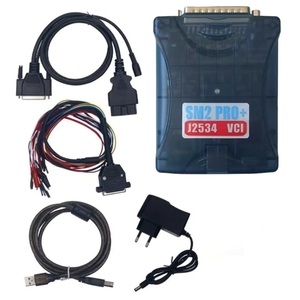SM2 PRO+ J2534 เครื่องมืออ่านโค้ดรถยนต์คุณภาพสูง ภาษาอังกฤษ สำหรับรถยนต์ สีเขียว ไม่ต้องใช้ดองเกิล กล่องใส - Product Image 1