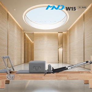 Cama de Entrenamiento de Pilates de Madera de Caucho de Alta Calidad, Equipo de Gimnasio MND Fitness para Compradores al por Mayor en Maceio - Product Image 1