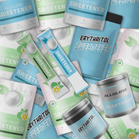 Édulcorant sans calorie en poudre à marque privée : Stévia et érythritol