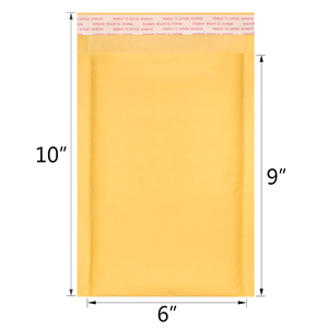 לוגו מותאם אישית קרפט משלוח מעטפה ב-מלאי ידידותי לסביבה שקית נייר אריזה תיק דואר אלקטרוני - Product Image 1