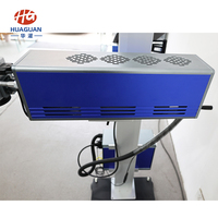 Machine d'impression laser automatique à grande vitesse et stable pour le codage de la date sur les bouteilles PET et les boîtes, pour les cartons en plastique, ligne de production complète