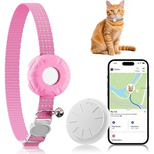 ปลอกคอติดตาม GPS สำหรับแมว ZFSJTAG กันน้ำ IPX7 พร้อมกระดิ่ง ติดตามตำแหน่งแบบเรียลไทม์ ใช้งานร่วมกับแอป Find My ของ iOS - Product Image 1