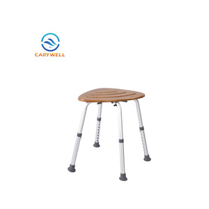 Taburete <span class=keywords><strong>de</strong></span> Bambú Ligero y Ajustable en Altura, Banco <span class=keywords><strong>de</strong></span> <span class=keywords><strong>Ducha</strong></span> Resistente para <span class=keywords><strong>Ducha</strong></span> - Product Image 1