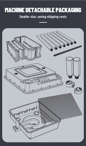 WONEGG Nouveau <span class=keywords><strong>moins</strong></span> <span class=keywords><strong>cher</strong></span> 48 couveuses à œufs Machine à couver automatique 50 couveuse à œufs pour œufs - Product Image 5