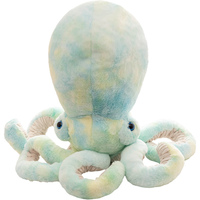 Fabricant en gros de jouets en peluche super doux en coton PP, en forme de pieuvre simulée, aux couleurs vives et personnalisées, pour cadeaux de fêtes