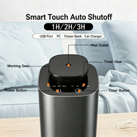 Diffuseur d'huiles essentielles sans eau à piles 2000 mAh, avec minuteurs et niveaux de brume, 20 ml, mini diffuseur portable pour voiture – Offre Spéciale