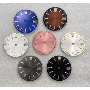 Esfera de reloj estilo escalera de 28.5mm, piezas de repuesto para modificación de relojes mecánicos NH35 - Product Image 1