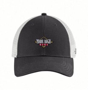 Custom Trucker <b>Hat</b> Mesh Back Cap Adjustable Breathable Unisex Sports <b>Hat</b> - Product Image 4