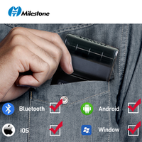 Printer Thermal Mobile Milestone MHT-P10 Mini Harga Pabrik 58mm USB+BT Stok Tersedia Mendukung Android/iOS/Windows 12 Bulan