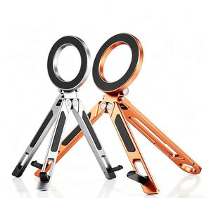 ขาตั้งโทรศัพท์แม่เหล็กแบบพกพา X323 Boneruy E12 พร้อมคาราไบเนอร์ ปรับได้หลายโหมด ใช้ได้กับแท็บเล็ตและเดสก์ท็อป เหมาะสำหรับการเดินทาง ถ่ายเซลฟี่ - Product Image 2