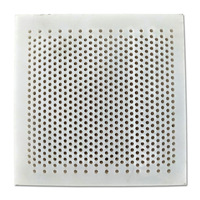 Tôle perforée en acier inoxydable à trous ronds, plaque perforée en acier inoxydable pour la décoration industrielle, plaque en maille métallique