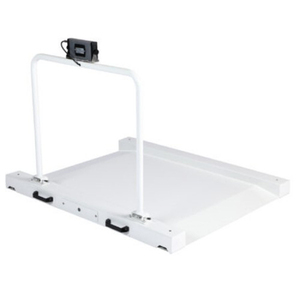 Pèse-personnes numériques professionnels pour fauteuils roulants, adaptés aux hôpitaux et aux établissements de santé, capacité 500 kg - Product Image 5