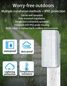 Router CPE 4G LTE da Esterno OEM con Alimentazione POE, Impermeabile IP65, <span class=keywords><strong>300Mbps</strong></span>, WiFi 2.4G, Slot SIM, Firewall e Connettività - Product Image 2