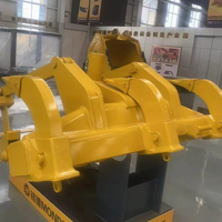 MONDE Ripper à dents en alliage pour bulldozer, accessoire de déchiquetage de roche, ripper à lame unique compatible avec les bulldozers des séries D6, D7, D8