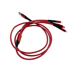 Custom Cable High Quality <strong>3</strong> in 1 Cable USB Phone Charging Data Cable - Product Image 3