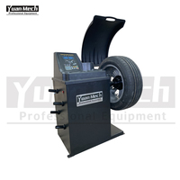 Équipement d'alignement de roues dynamique économique YuanMech B651A pour véhicules, affichage numérique, multi-tension, 250W, 70kg, KAMAZ