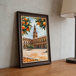 Marco de madera con borde dorado de 16x24 con la frase "El hogar es donde vive el amor" - Product Image 5