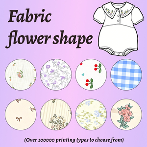 Combinaison pour <span class=keywords><strong>bébé</strong></span> fille d'été, broderie florale rose, dentelle, volants, coton, body pour nouveau-né, style princesse, tenue une pièce - Product Image 4