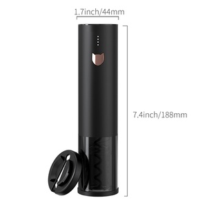 Ensemble cadeau ouvre-bouteille de vin de haute qualité Custcom, tire-bouchon électrique rechargeable de luxe, ouvre-bouteille de vin électrique - Product Image 5