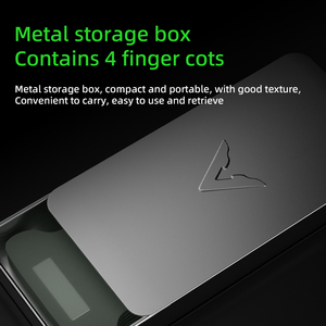 Sarung Jari Gaming PIVA 0.25MM Serat Perak untuk Mobile, Bernapas dan Nyaman Dipakai - Product Image 6