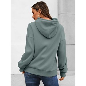 2025 2025, suéter de moda para mujer, sudaderas con capucha cómodas informales, Tops para trajes de otoño e invierno - Product Image 3