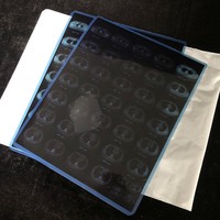 Film PET médical bleu 175 µm pour radiographie, 11x14 pouces, film d'imagerie jet d'encre étanche pour impression d'échographie, CT, IRM, radiographie