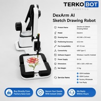 Brazo Robótico de 4 Ejes, Plataforma de Desarrollo e Investigación de IA con API Python y Java, Repetibilidad de 0.05 mm, Robot Colaborativo de Código Abierto