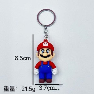Super Bros Mario dessin animé Mario mignon bulle Dragon Mario poupée voiture breloque accessoires porte-clés - Product Image 2