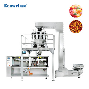 Tự động kinh tế multihead trọng lượng và đóng gói hệ thống với pre-made Túi Máy định lượng Máy chiết rót - Product Image 1