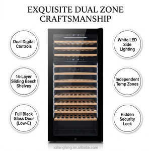 Oem 24 Wine <b>Cooler</b> Cellar Dispenser Beer Custom Fridges Beverage <b>Coolers</b> Luxury Champagne Bucket Bag Zone <b>Box</b> Bottle Wc-d24-i-0 - Product Image 5