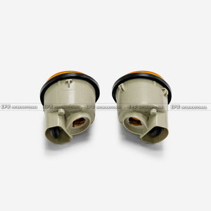 สัญญาณไฟเลี้ยวด้านหน้าสีส้มที่เหมาะสมกับรถนิสสันสกายไลน์ R33 GTR Silvia S13 180SX ถนน jdm ฟื้นฟูรูปลักษณ์ดั้งเดิม - Product Image 2