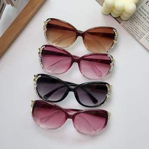 Designer Women's Purple <b>Rectangle</b> for Luxurious Sunglasses Large Oversized Full Rim Vintage PC <b>Mirror</b> Lenses % UV Protection - Product Image 2