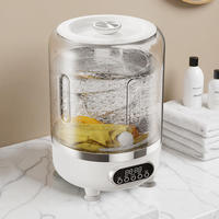 Mini Turbo Machine à laver Sous-vêtements Lavage et essorage Laveuse portable rechargeable à double usage pour chaussettes et sous-vêtements
