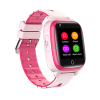 Jam tangan pintar anak ukuran kecil 1.4 inci grosir pabrik jam tangan pintar 4g pelacak Gps jam tangan telepon pintar dengan kartu Sim layar sentuh