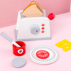 Bricolage maison de simulation <span class=keywords><strong>pour</strong></span> enfants, rôtissoire pain <span class=keywords><strong>pour</strong></span> enfants, ensemble de cuisson, jouets de <span class=keywords><strong>cuisine</strong></span> <span class=keywords><strong>en</strong></span> <span class=keywords><strong>bois</strong></span> <span class=keywords><strong>pour</strong></span> l'éducation précoce des tout petits - Product Image 3