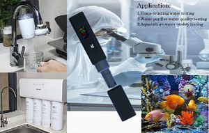 Analizador de calidad del agua 5 en 1 Salinómetro Pluma de prueba de pH de carga TDS Pluma de prueba de calidad del agua Medidor de conductividad <span class=keywords><strong>EC</strong></span> - Product Image 4