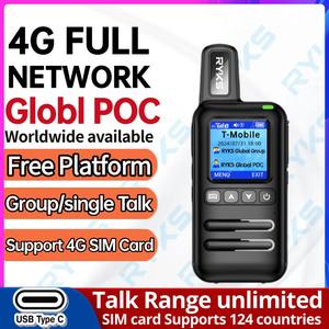 Walkkies Talkies 4G Walkie Talkie 5000Km Radio de dos vías Set inalámbrico al aire libre No para Zello Baofeng Uv 5R Quansheng - Product Image 2