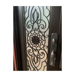 Portes extérieures en acier forgé d'occasion à vendre à coupure thermique - Product Image 1