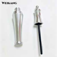 Tube vide en PET transparent pour gel à sourcils à base de minéraux, mascara, sérum pour cils, avec bouchon à vis