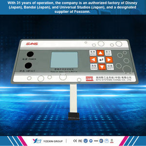 Tastiera a membrana con sensore industriale, alta precisione, interruttore di innesco per apparecchiature di prova - Product Image 4