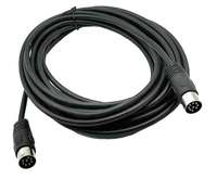 Cable Mini Din a RCA de 9 Pines Macho-Macho Personalizado ODM/OEM con Conductor de Cobre Puro y Blindaje Trenzado