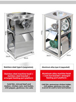 Broyeur de viande et d'os électrique multifonctionnel 2200KW broyeur de légumes de broyeur d'os de poulet et de poisson