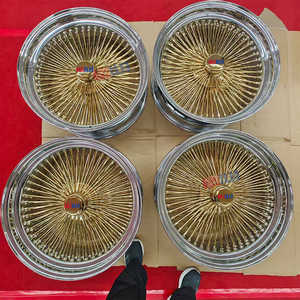 Jantes à rayons chromées, jantes dorées, jantes à rayons KELUN, jantes 5x114.3 - Product Image 2