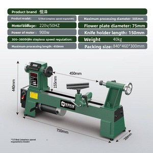 Tour à bois multifonctionnel DIY, mini-outil numérique automatique pour la fabrication de perles en bois à domicile - Product Image 3