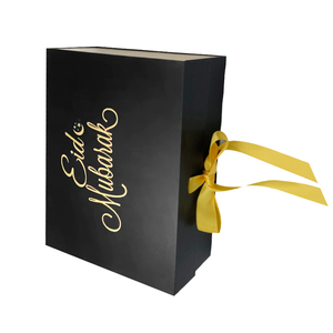 Custom Cardboard Magnetic Empty <strong>Gift</strong> <strong>Box</strong> Islam Ramadan <strong>Eid</strong> Mubarak Packaging <strong>Box</strong> for Sweet Candy - Product Image 2