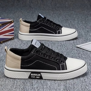 Zapatos Deportivos de Moda Coreana para Hombre, Primavera/Otoño/Invierno, Transpirables, con Entresuela de PVC, Cordones de Lona, EVA, Combinables con Todo - Product Image 5